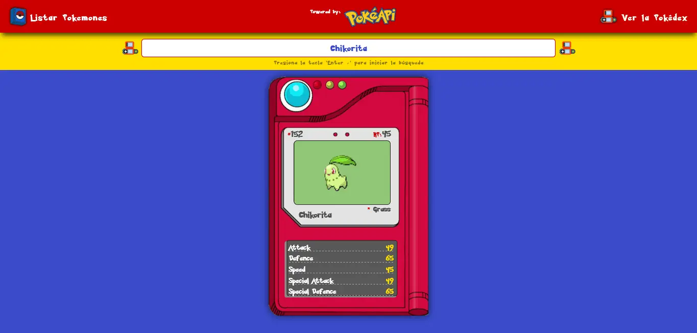 Sitio web desarrollado con Angular y TypeScript, SCSS, Angular Material y Bootstrap, publicado con Firebase Hosting y conectado a PokeAPI (pokeapi.co).